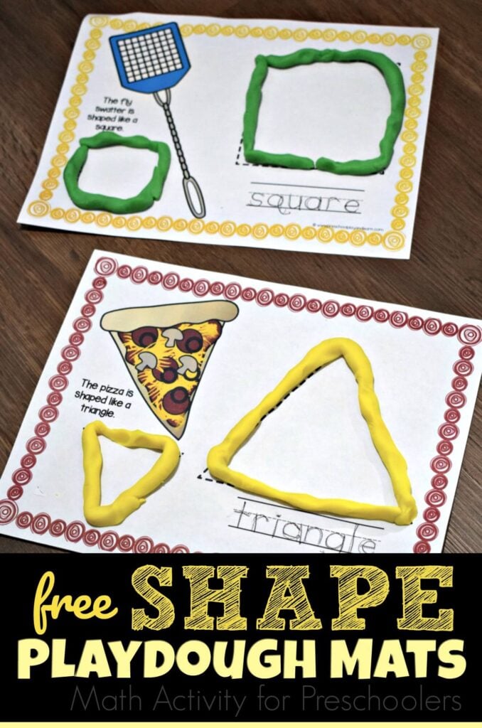 cute free printable preschool shapes worksheets