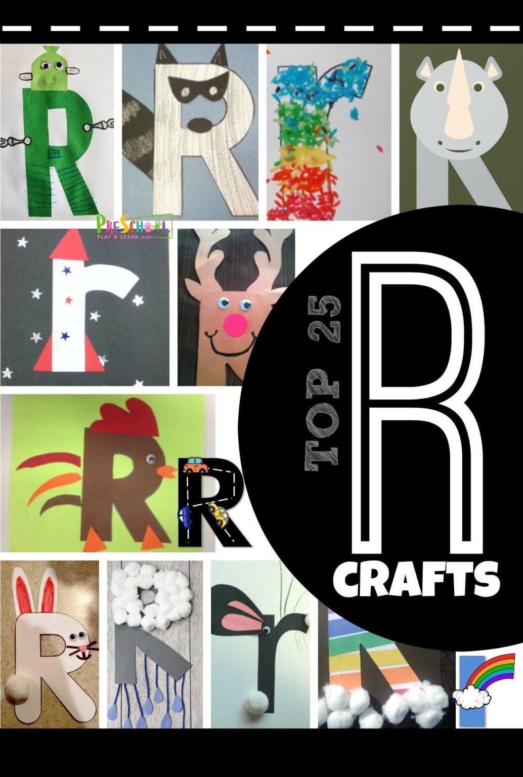 Top 25 Letter R Crafts for Preschoolers