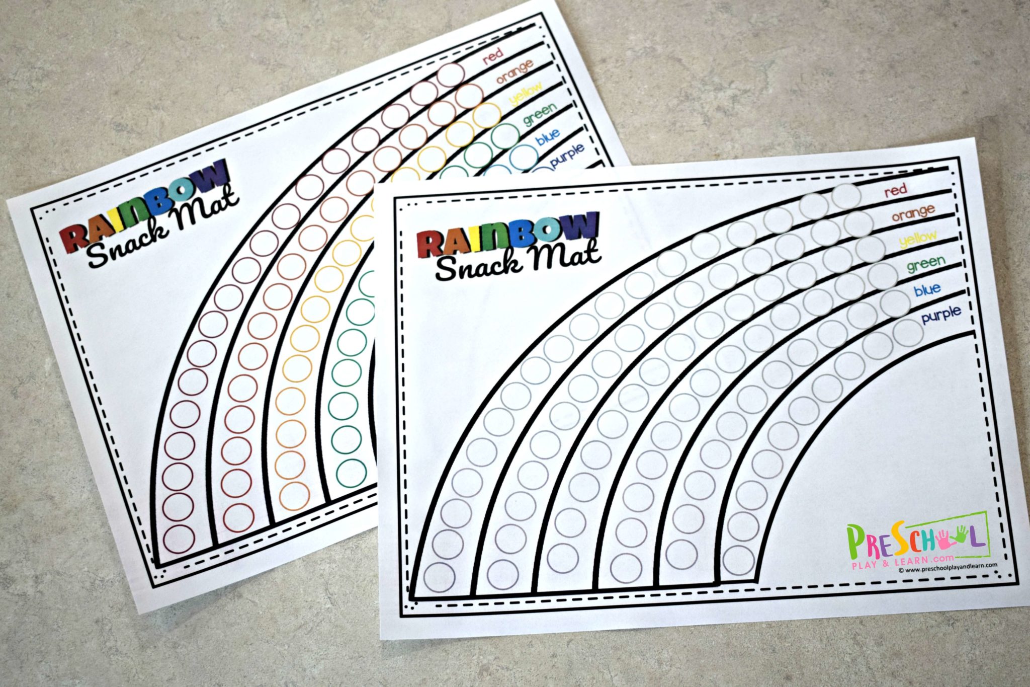 Rainbow Color Matching Game