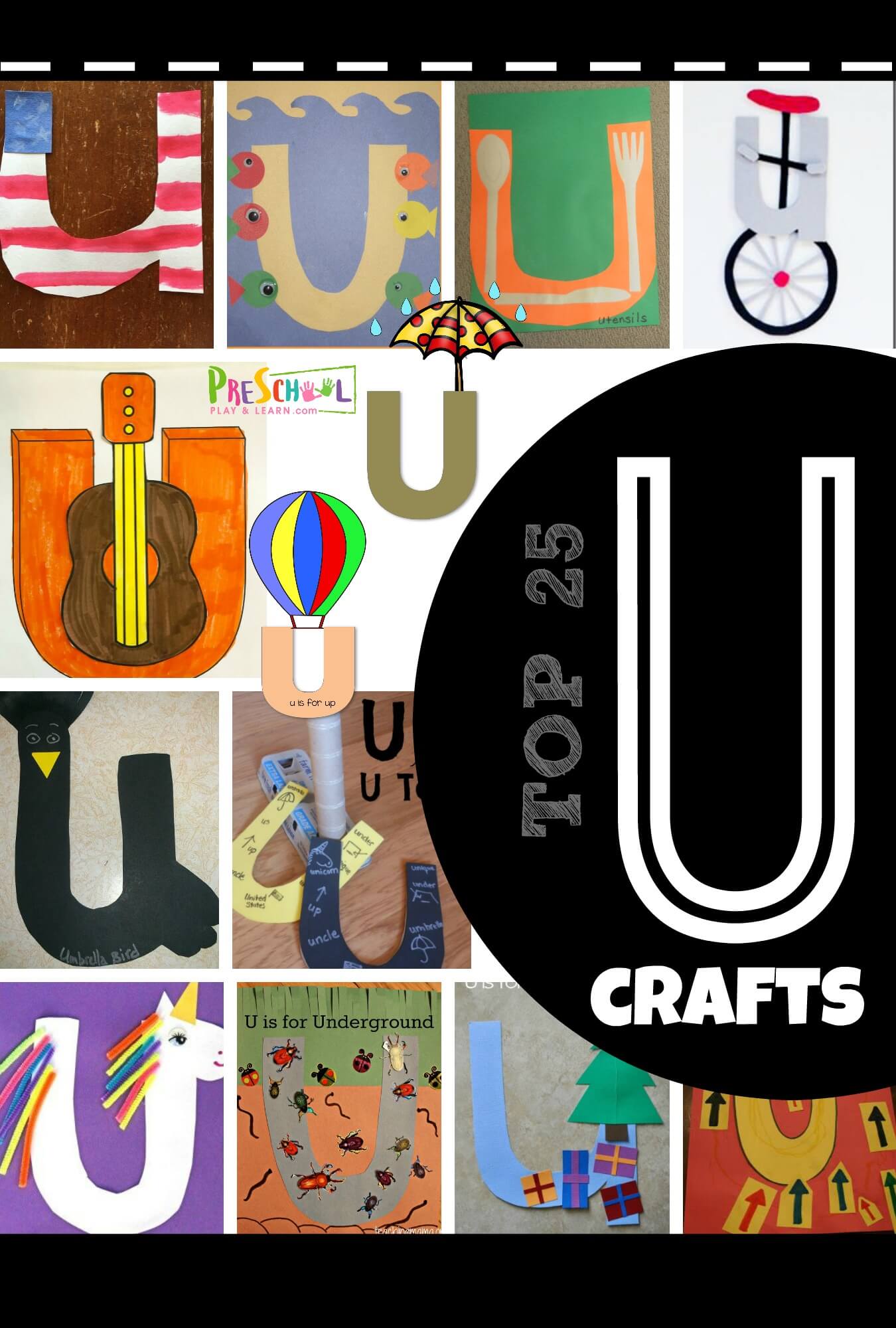 u is for under