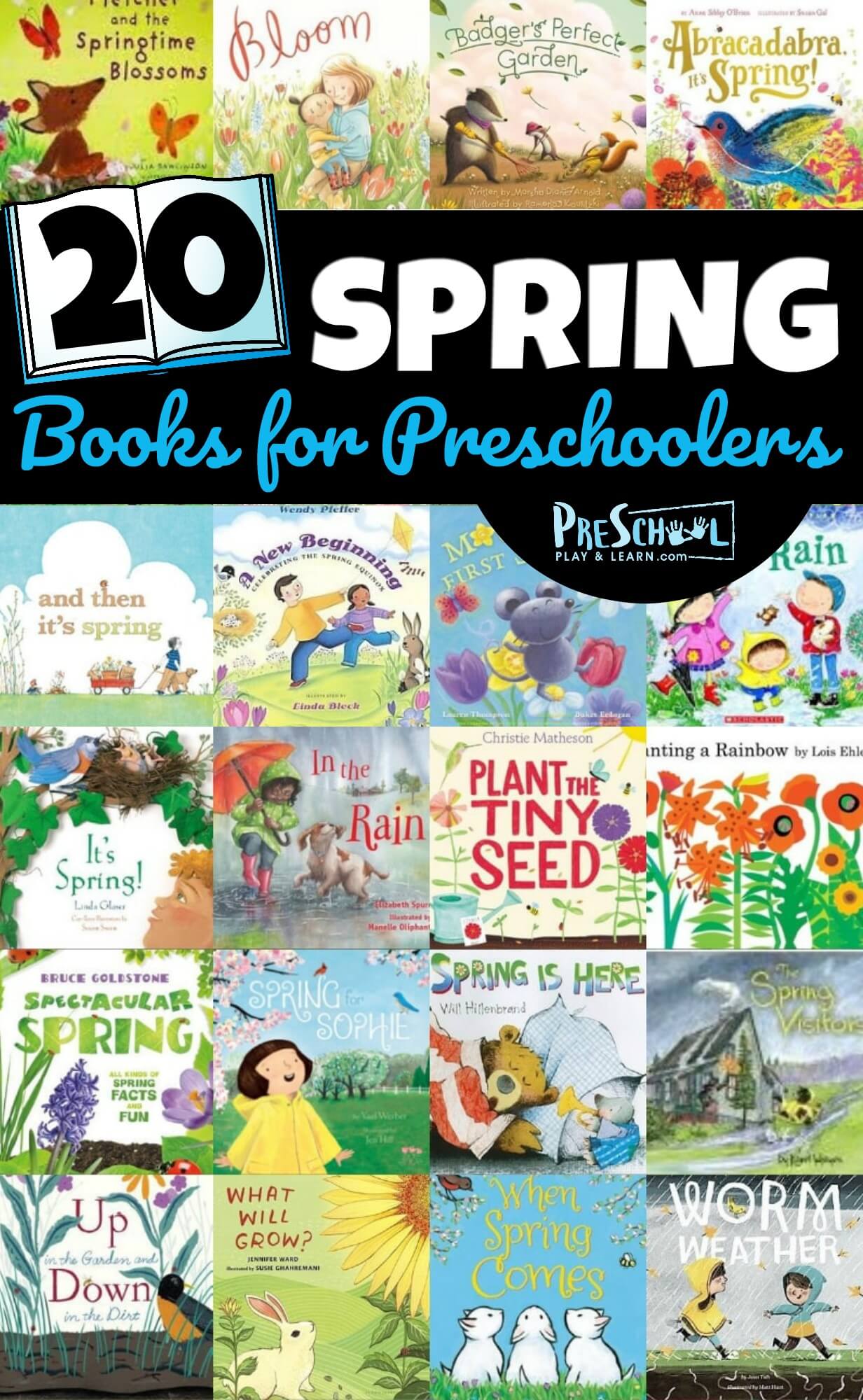 Free Printable Spring Books For Preschoolers