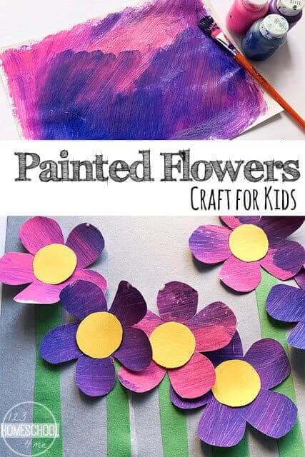 🌺 FREE Printable Flower Name Craft for Preschoolers this Spring