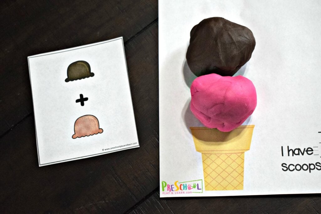 Ice Cream Counting Game, Printable - My Party Design