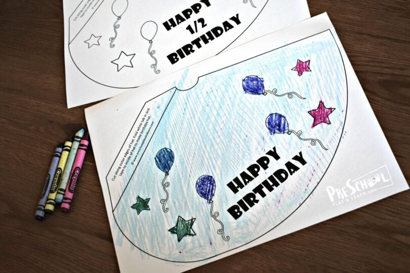 🎈 FREE Printable Birthday Hat Template for Kids