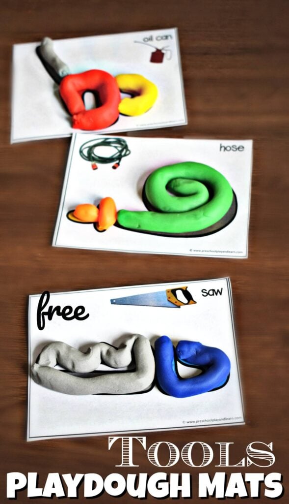Playdough Mats - Free Printables for Kids - Somewhat Simple