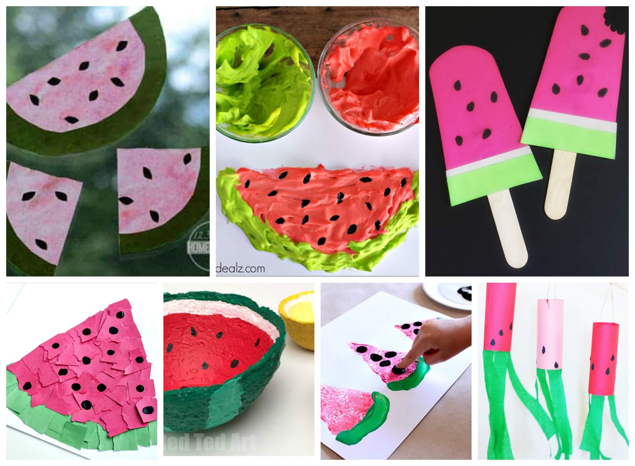 🍉 Watermelon Day Crafts and Activities for Preschoolers