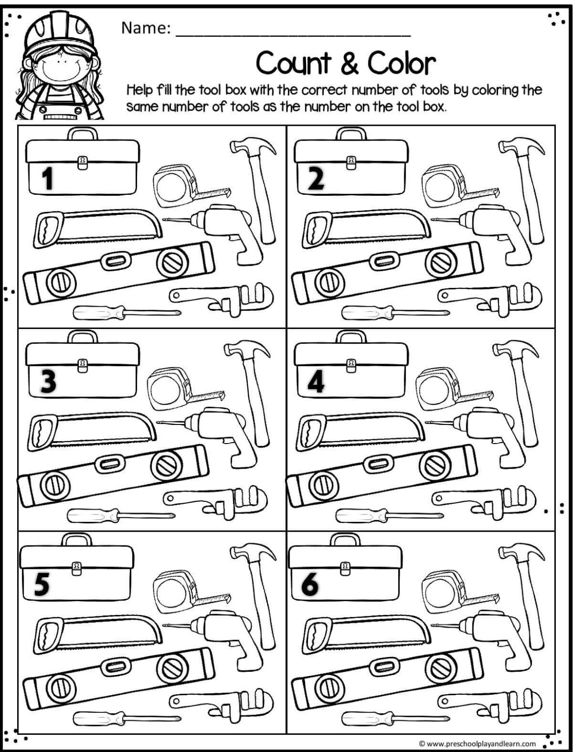 Construction Worksheets