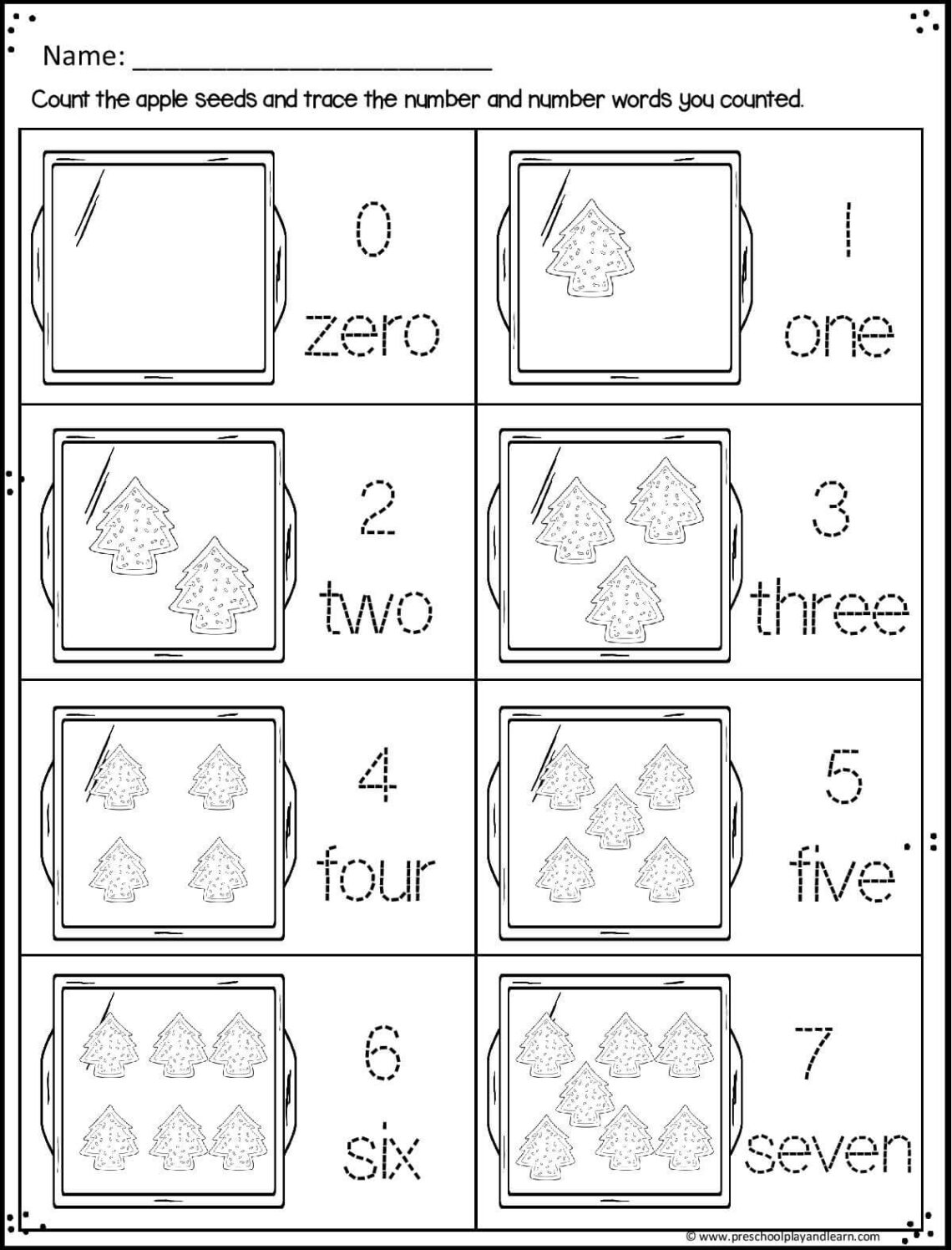 🎄 FREE Printable Christmas Worksheets for Preschool