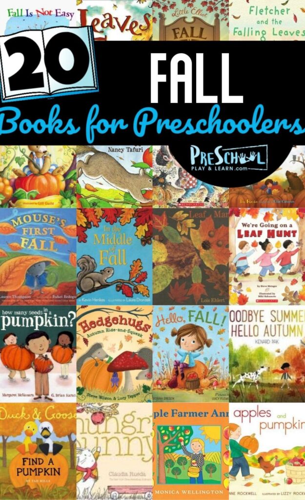 Fall is a time of bright colors, cooler weather, apples, pumpkins, and harvest. There are so many wonderful childrens books about fall that celebrate all of the beauty and tradition of the harvest season. This list of fall books for preschoolers, toddlers, and kindergartners help explore the sights, sounds, and tastes of the autumn season.