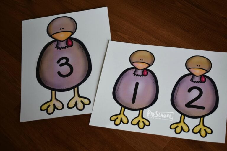 🦃 Fun, Hands-on Turkey Math Craft - Free Printable Template