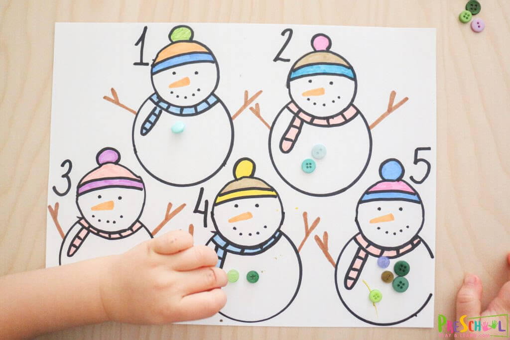 preschool snowman