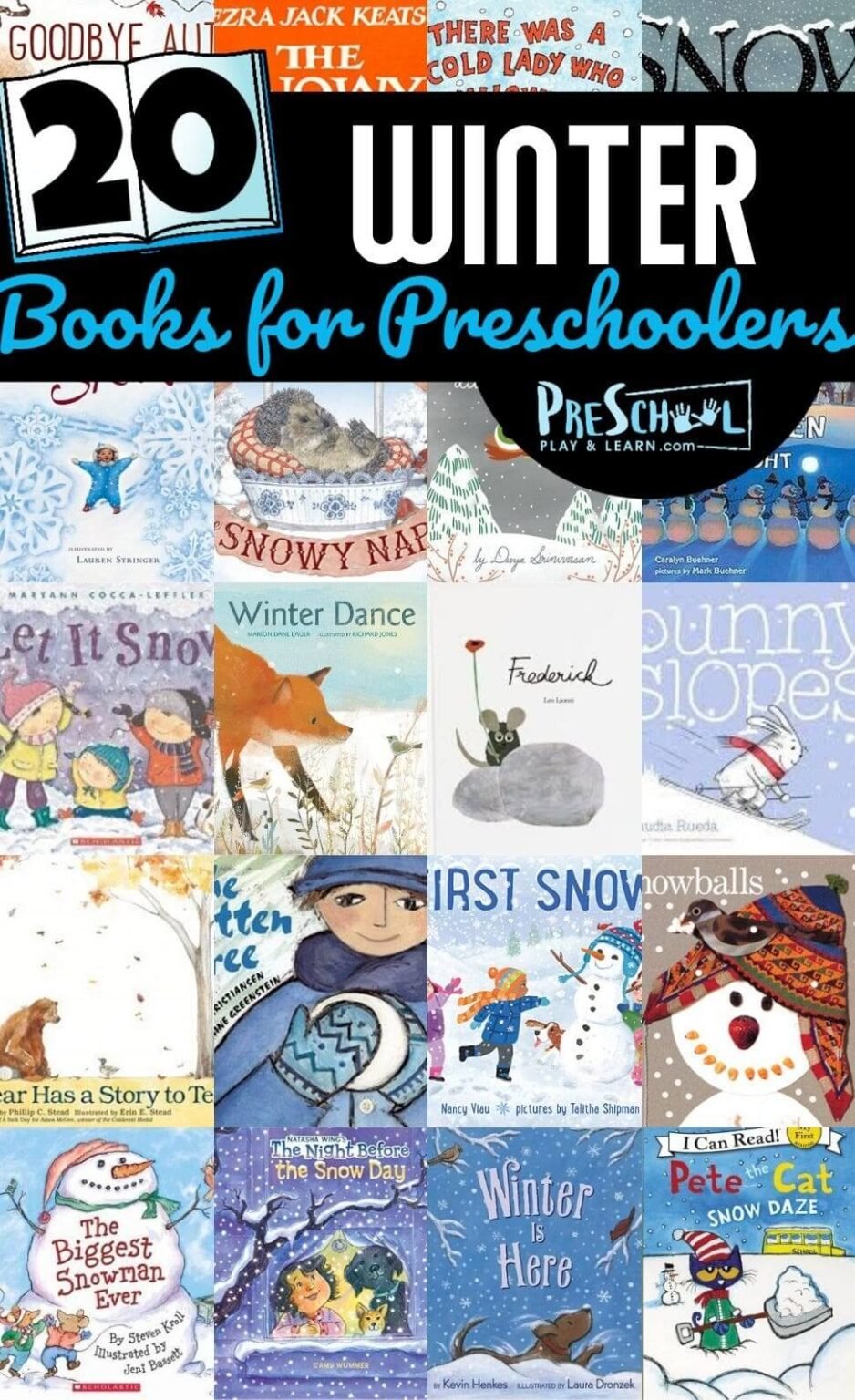 ️️ Winter Books For Preschoolers