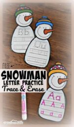 FREE Winter Worksheets for Preschoolers