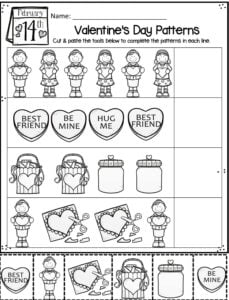 pattern workshets for preschoolers