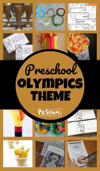 Olympic Themes with Olympic Activities for Preschoolers