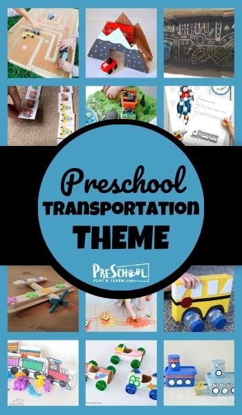 Transportation Planes, Train, and Ships Activities, Crafts, and