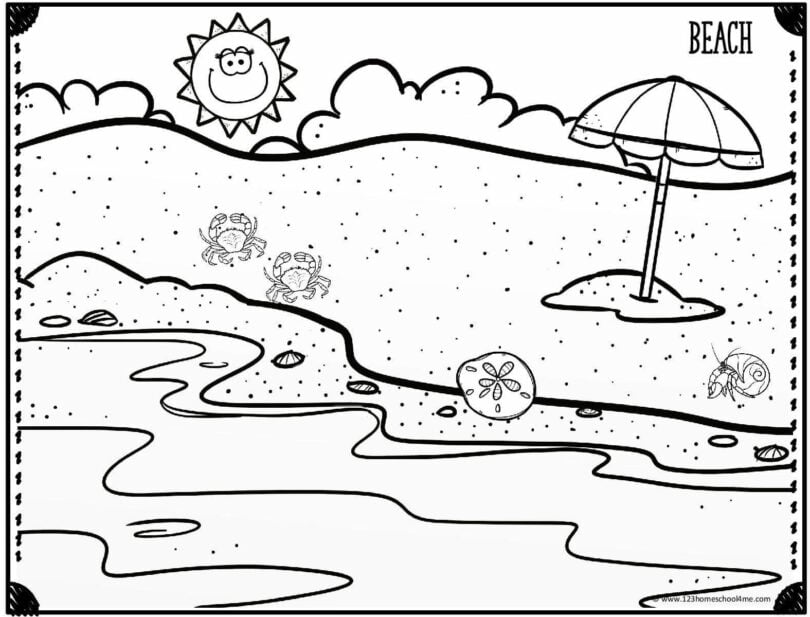 🐳 FREE Printable Ocean Coloring Pages