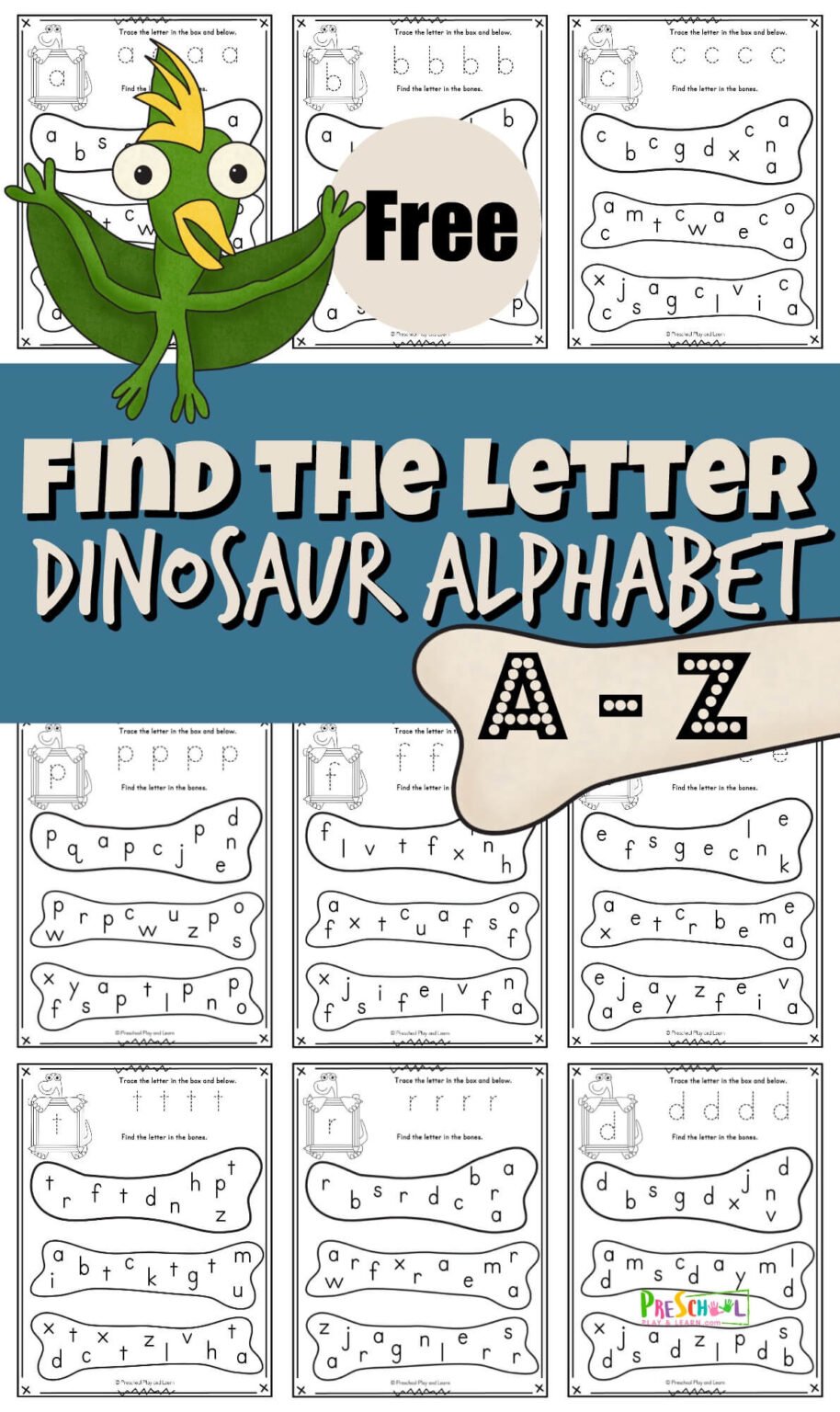 dinosaur alphabet game