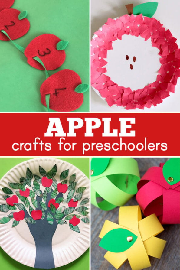 🍂 Fall Crafts for Preschoolers - Apple, Leaf, Scarecrow, Pumpkin, Acorn