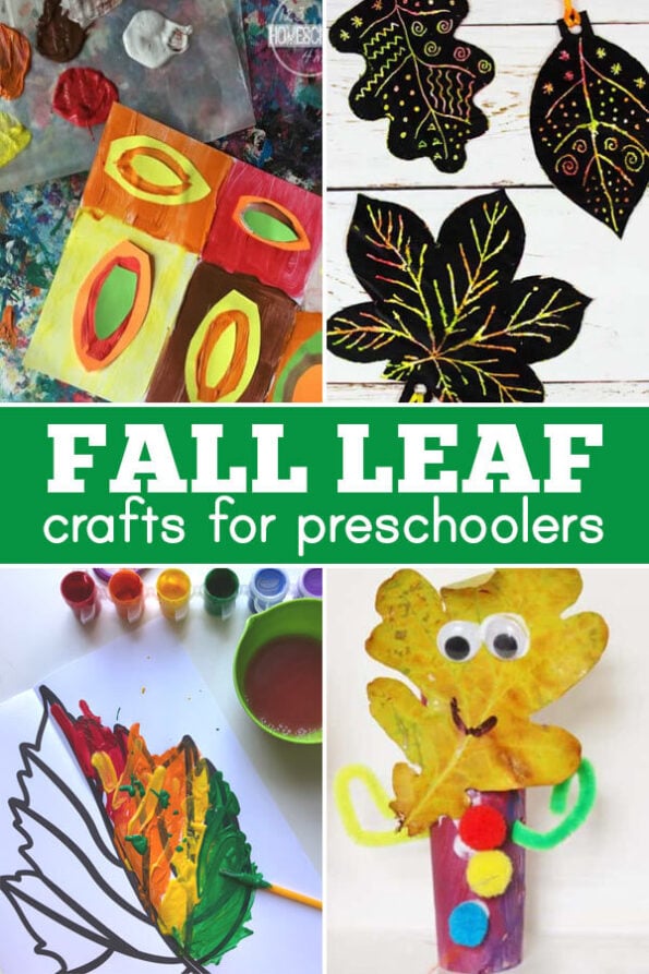 🍂 Fall Crafts for Preschoolers - Apple, Leaf, Scarecrow, Pumpkin, Acorn