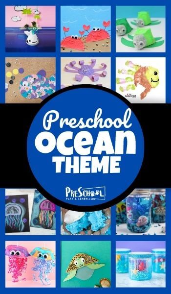 Ocean Slime Recipe Perfect for a Preschool Ocean Theme - Fun-A-Day!