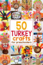 50 Easy Turkey Crafts for Preschoolers