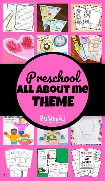 all about me preschool projects