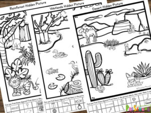 free hidden picture worksheets