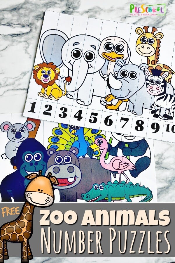 Zoo Animal Masks- 12 Pc.