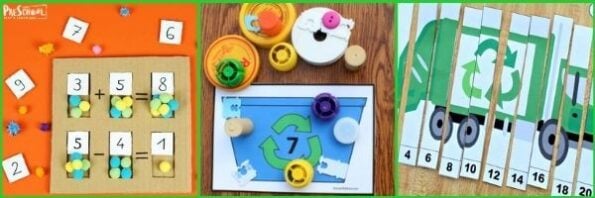 ♻️ Recycling Preschool Theme - FREE recycling activities for preschoolers