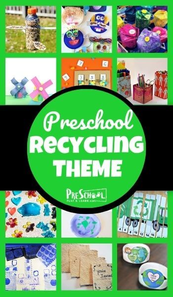 Recycling Preschool Theme