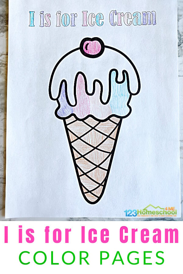 Ice Cream Cone Color Match  Preschool colors, Preschool activities, Color  activities