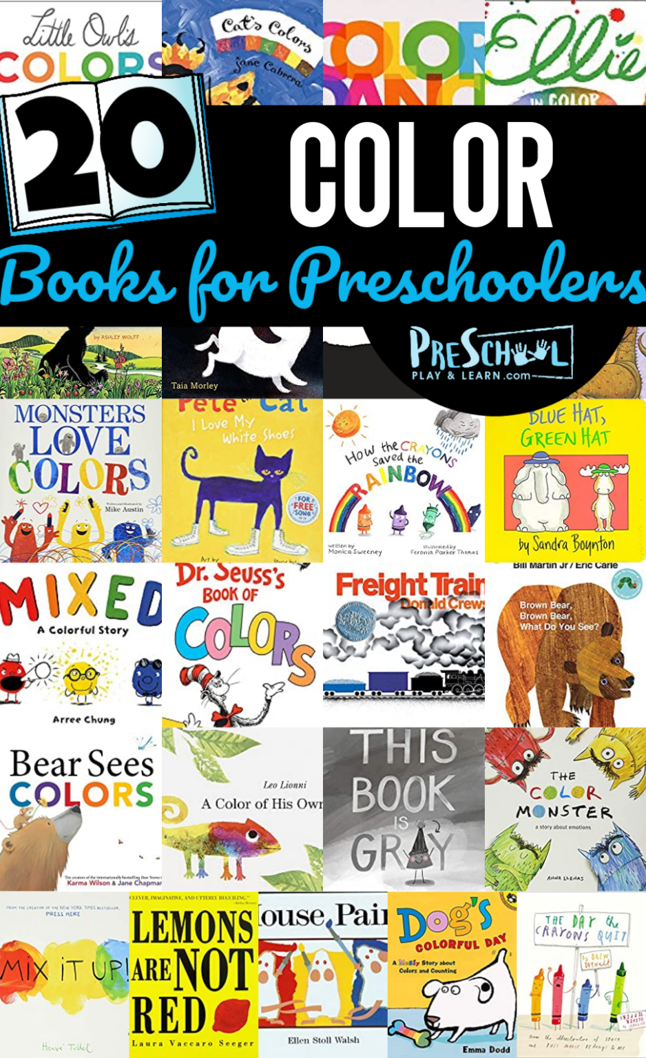 🐘🦍🦩 25 Animal Books for Preschoolers