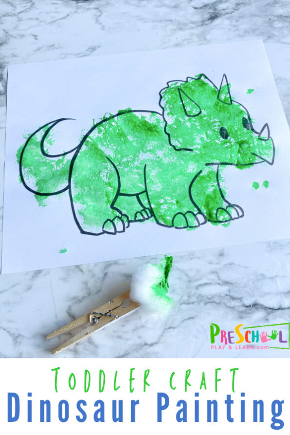 dinosaur art preschool