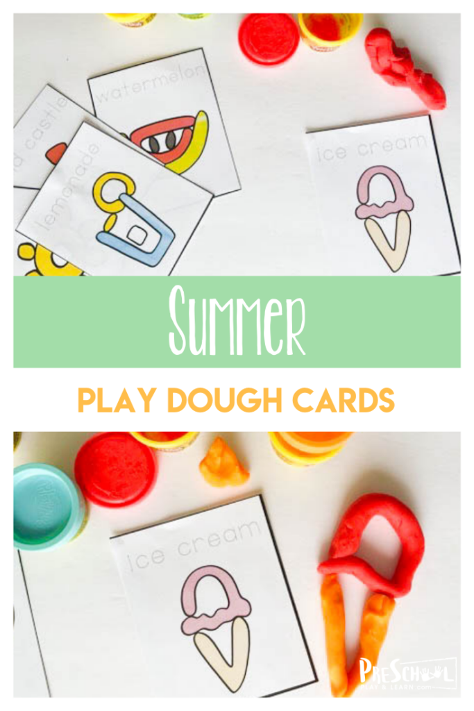 FREE Printable Playdough Mats and Play Doh Recipes for Kids
