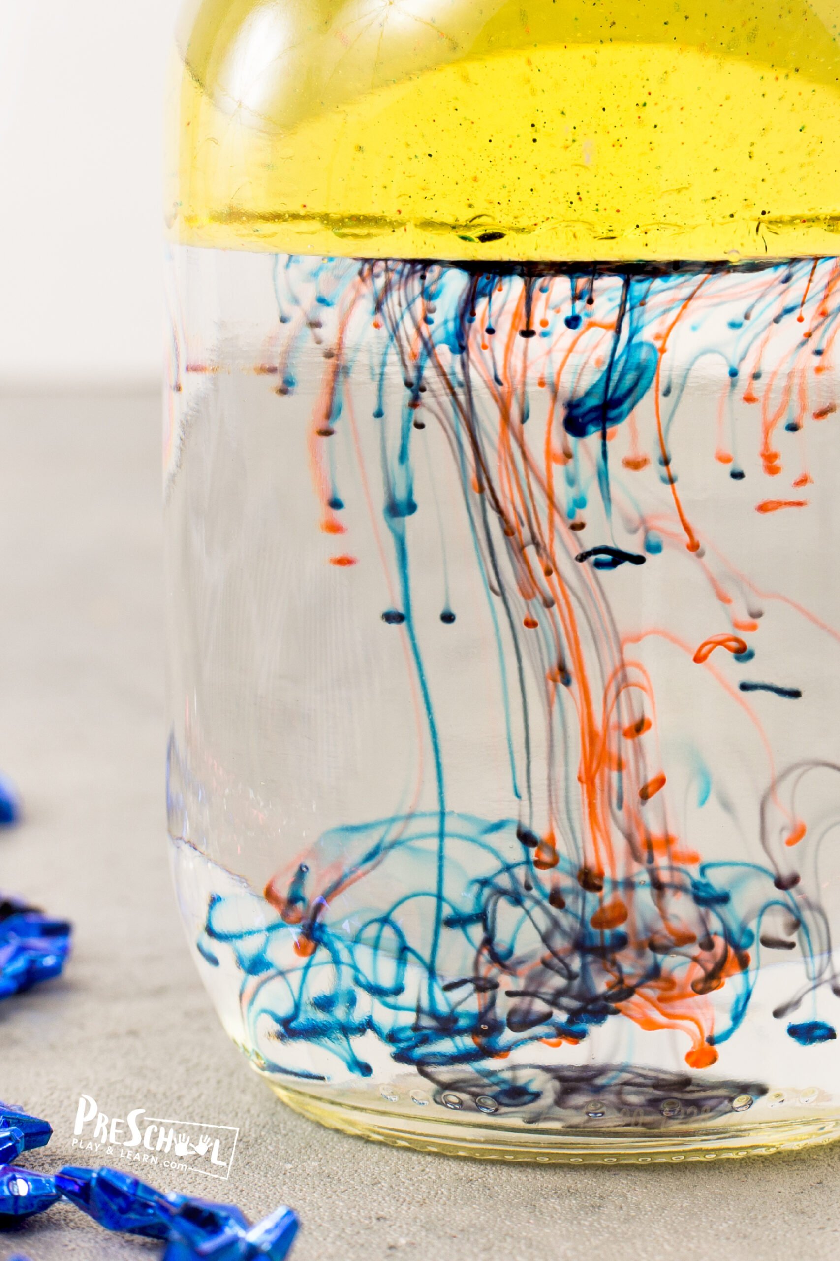 Fireworks In A Jar Science Experiment - Made In A Pinch