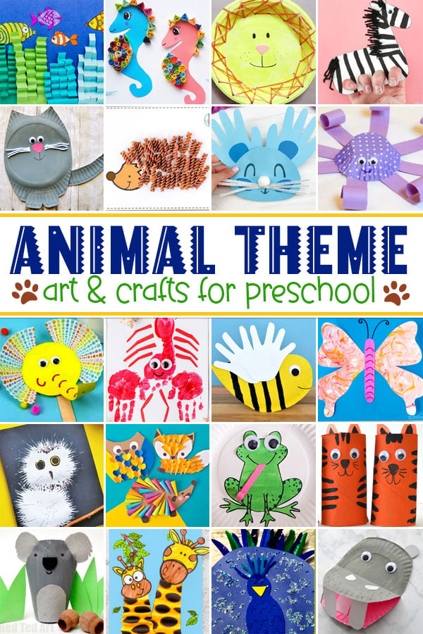 Keep your kids engaged with these fun animal crafts for preschoolers. Each animal craft project is sure to spark creativity and enhance learning about different animals.