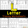 free letter tracing worksheets