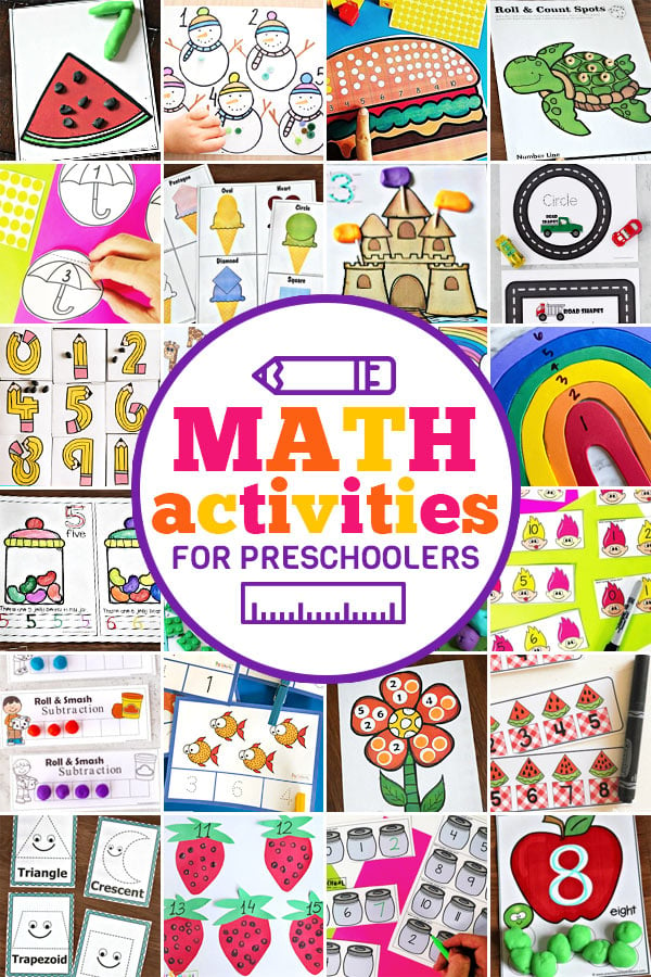 preschool math preschool play and learn
