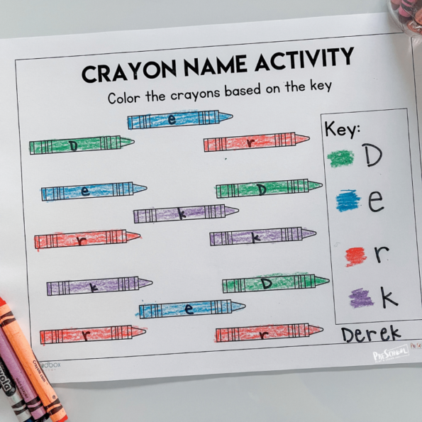 Name Activities Archives - Preschool Play and Learn