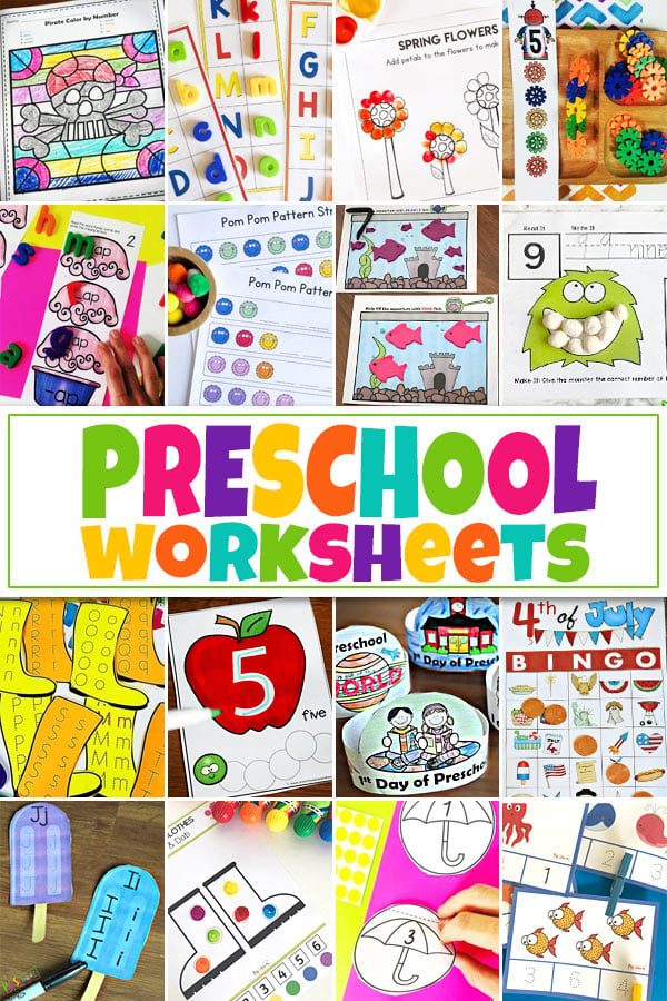 Free Printable Preschool Worksheets