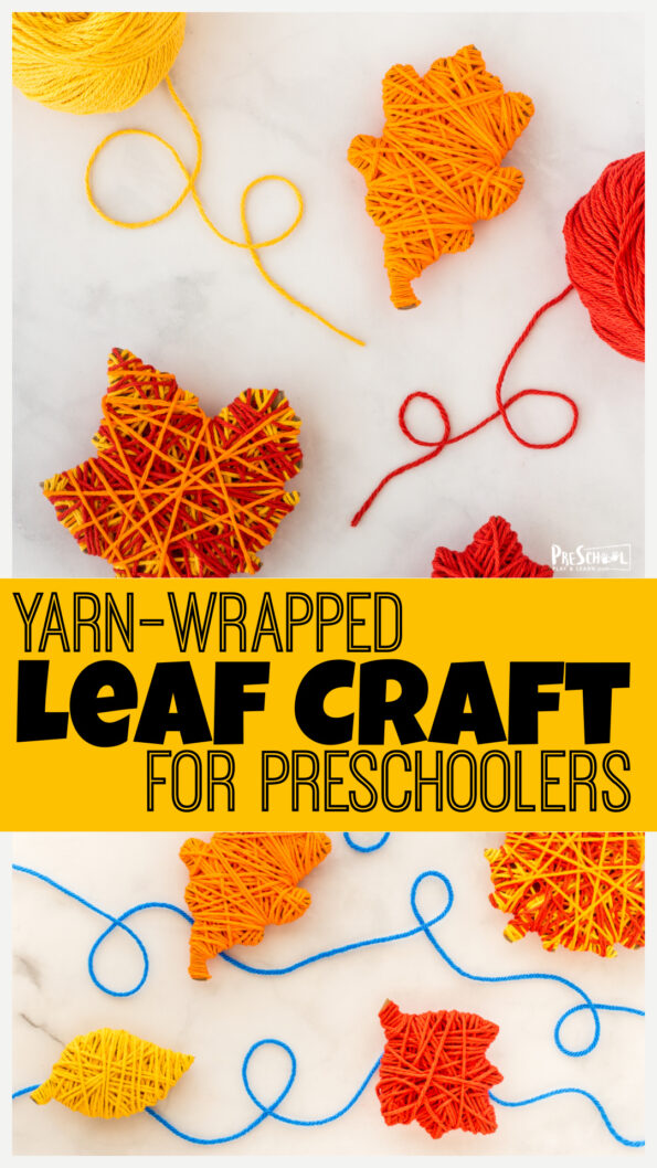 🍂 EASY Fall Leaf Craft for Preschoolers