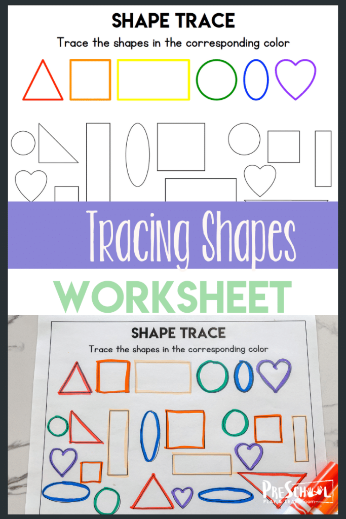 Printable Tracing Images & Shapes for Toddlers and Preschoolers