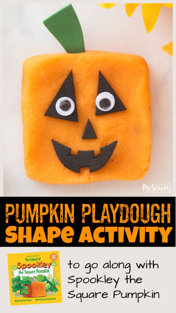 Halloween Playdough Activity - Pre-K Pages