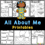 FREE All About Me Preschool Printable Worksheets