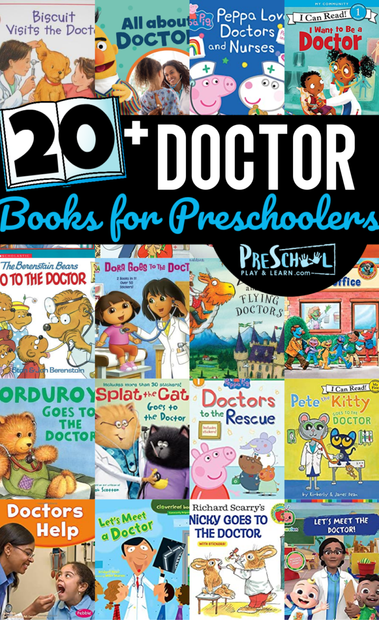 20+ Doctor Books for Preschoolers