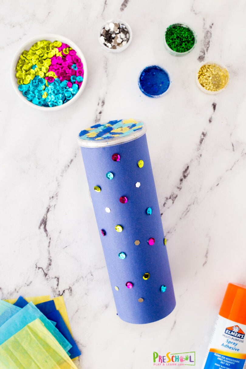 How to Make an EASY Homemade Kaleidoscope at Home