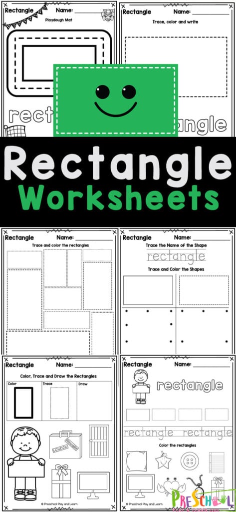 Rectangle Outline Worksheet