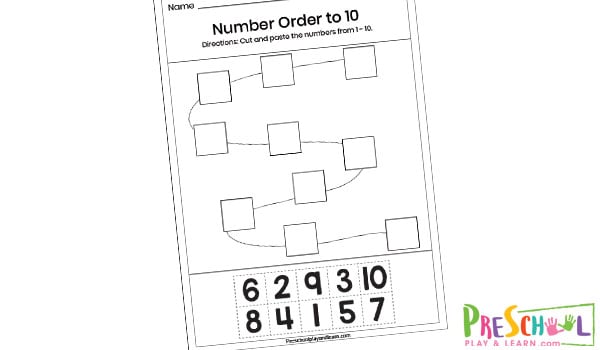 number-order-worksheet