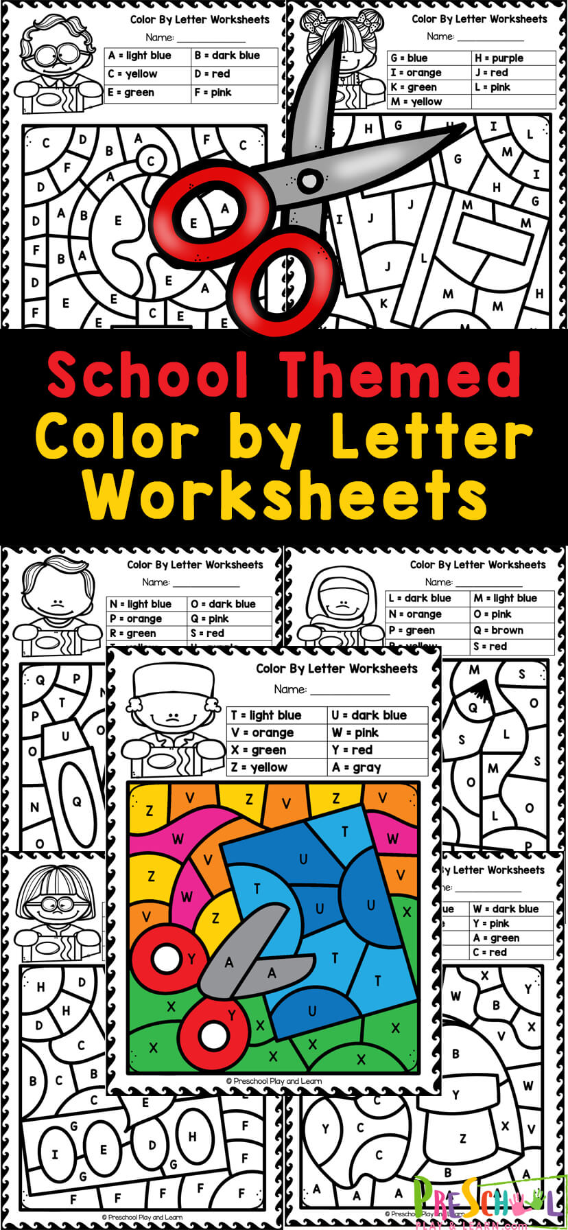 free-printable-school-supplies-letter-identification-worksheets